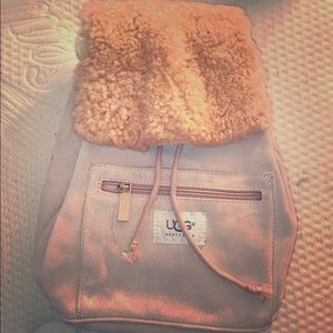 UGG®️ Australia used pink mini backpack ✨💕